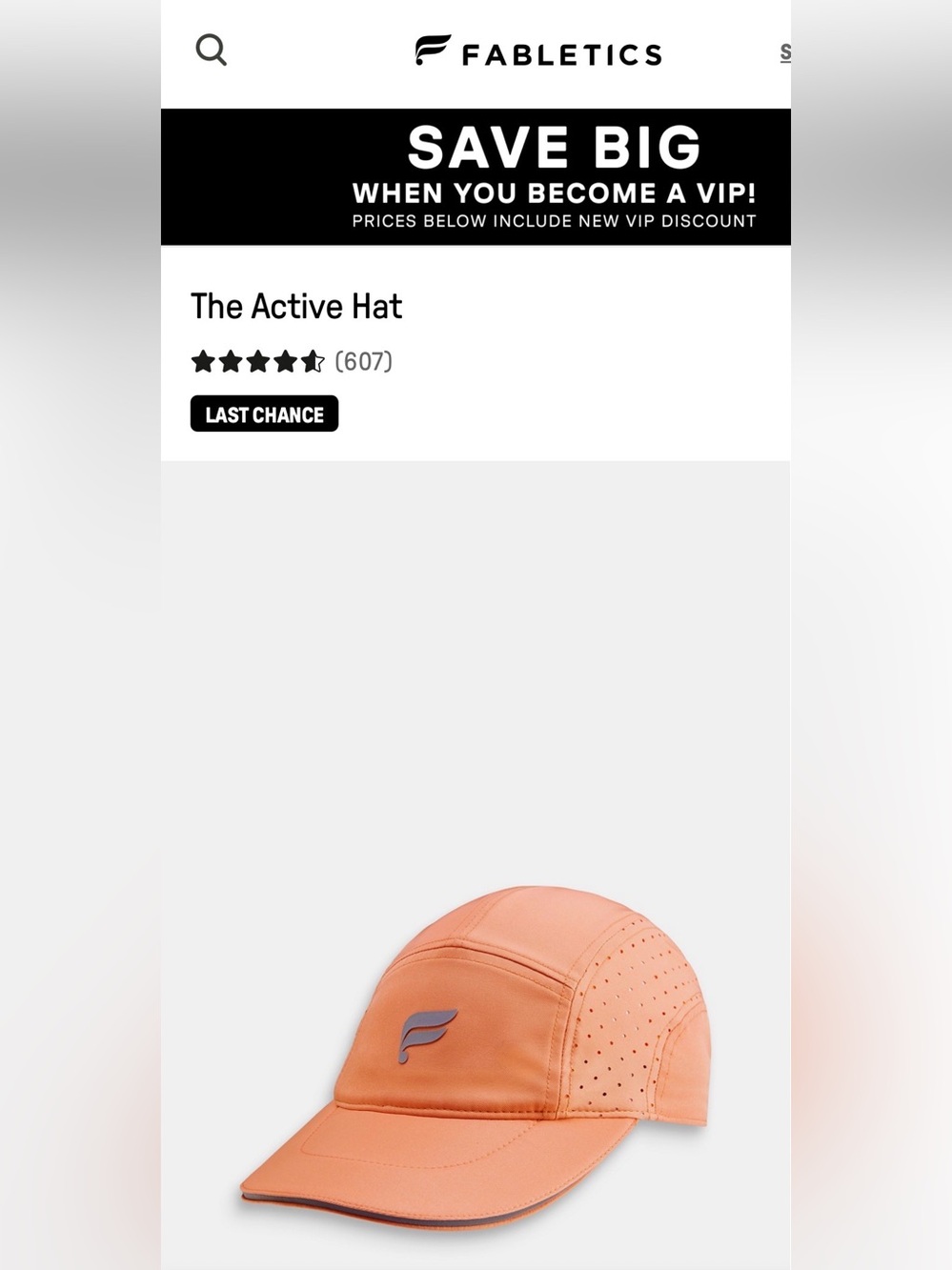 Fabletics ball cap - Picture 8 of 8
